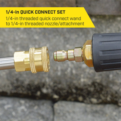 1/4-in Quick Connect Set SGY-PWA3