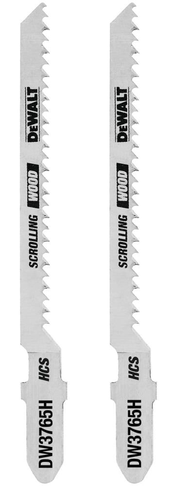 3-in 12 Tpi T-shank High-carbon Steel Blade (2-Pack) DEW-DW3765H2