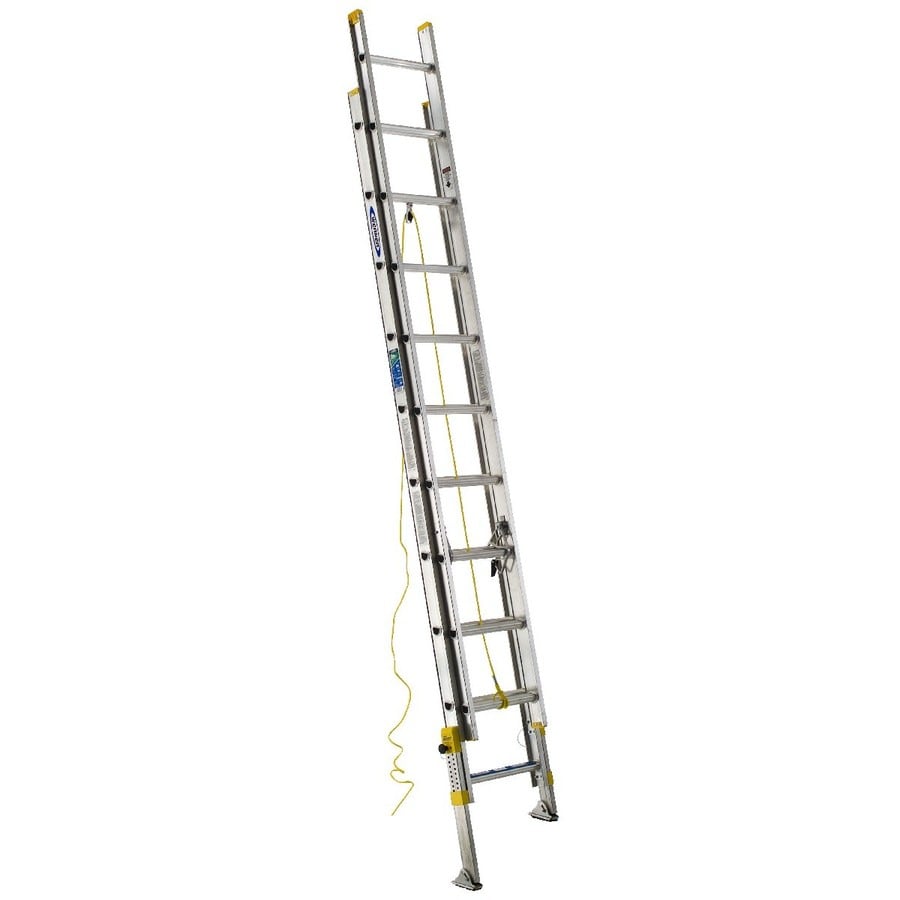 Equalizer 20-ft Aluminum Type 2-225-lb Load Capacity Extension Ladder D1720-2EQ