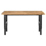 Adjustable Height 74-in L x 41-in H Hammered Granite Wood Adjustable Height Work Bench GAWB06HWEG