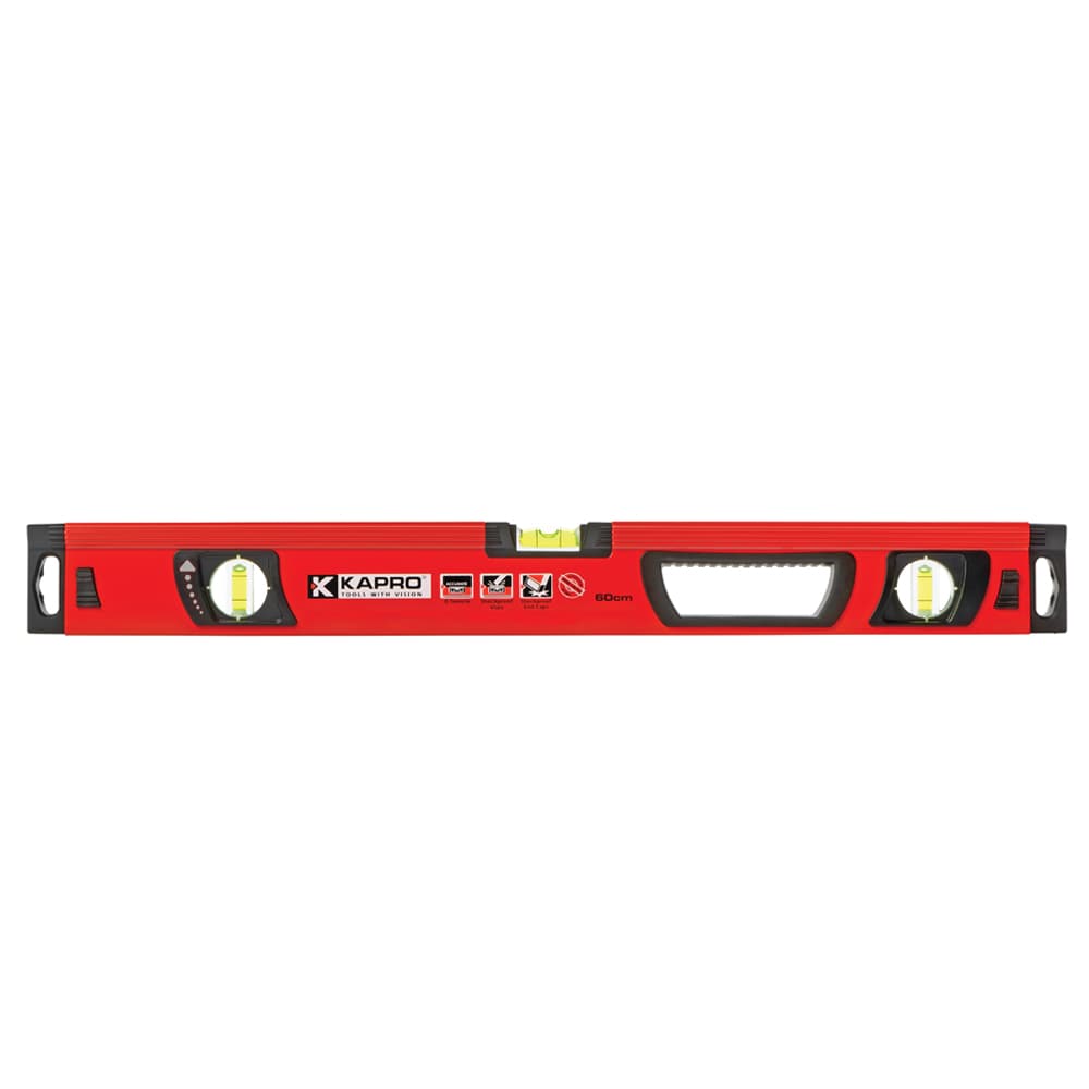 Aluminum 24-in 3 Vial Magnetic Box Beam Level 995-41X-24M