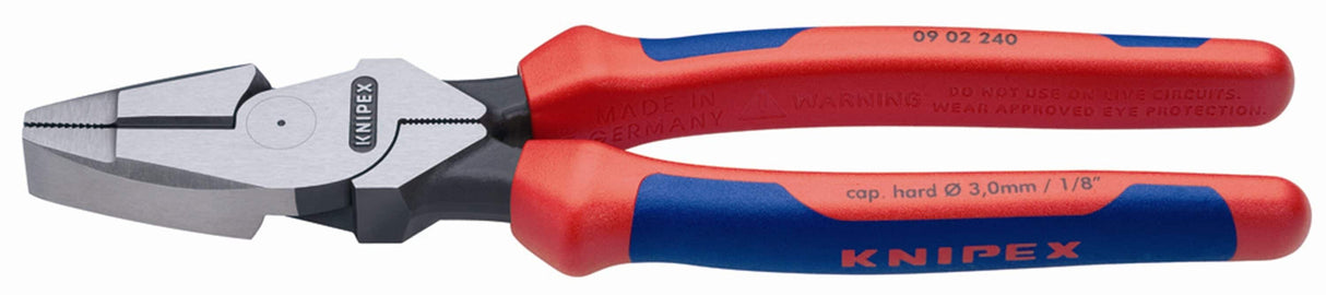 Comfort Grip High Leverage 9.5-in Electrical Cutting Pliers 09 02 240 SBA