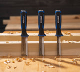 Side strike chisel set 3-Pack Woodworking Chisels Set 64816