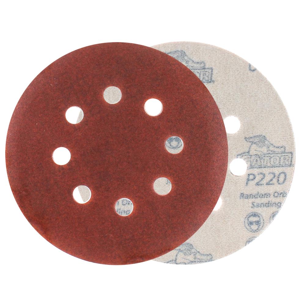 15-Piece Aluminum Oxide 220-Grit Disc Sandpaper 4140