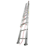 D1100-2 24-ft Aluminum Type 3- 200-lb Load Capacity Extension Ladder D1124-2