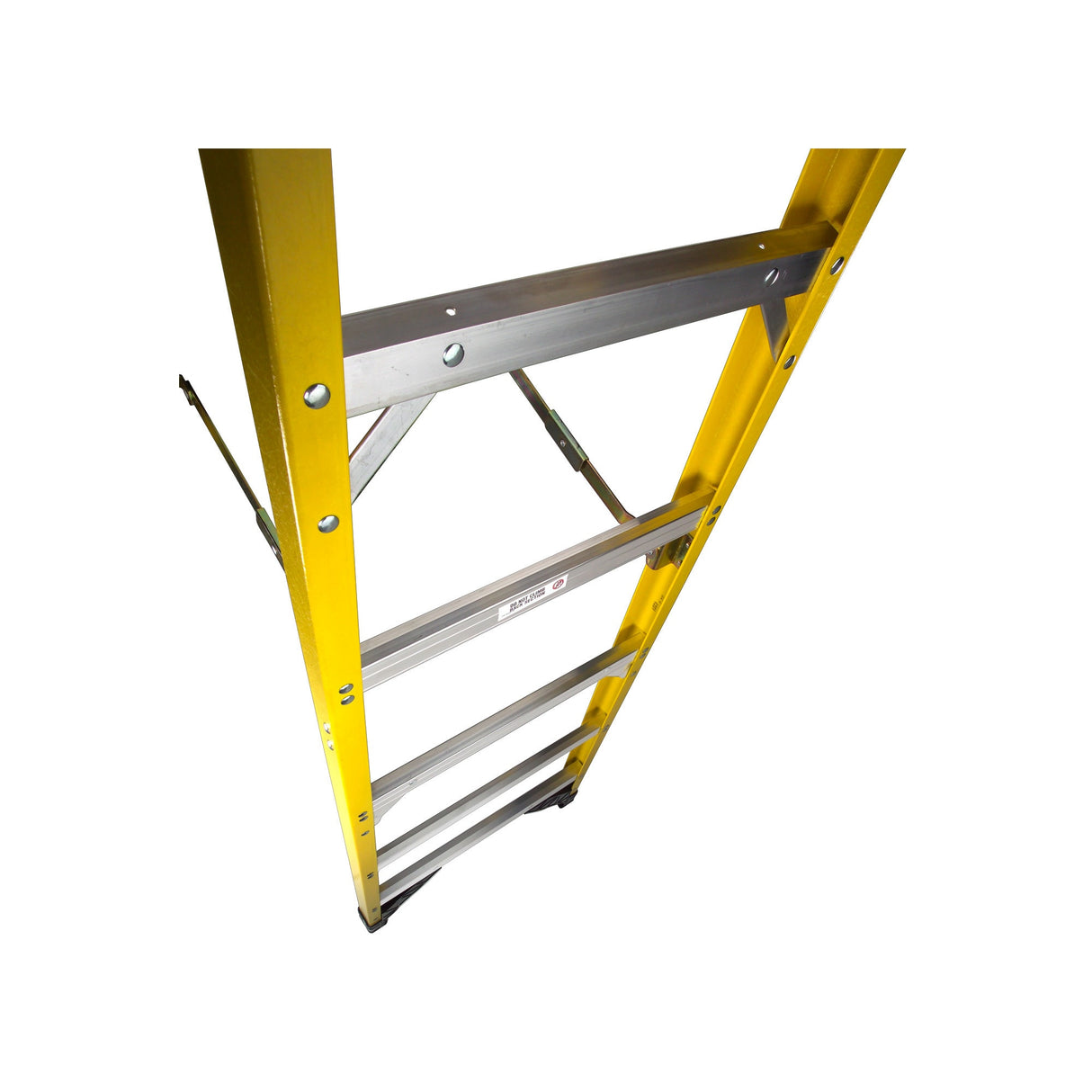 7300S 12-ft Fiberglass Type 1AA-375-lb Load Capacity Step Ladder 7312S