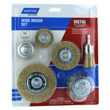 Coarse Wire Brush Wheel Assorted 6 Pack Electric Drill (6-Pack) 50589-038