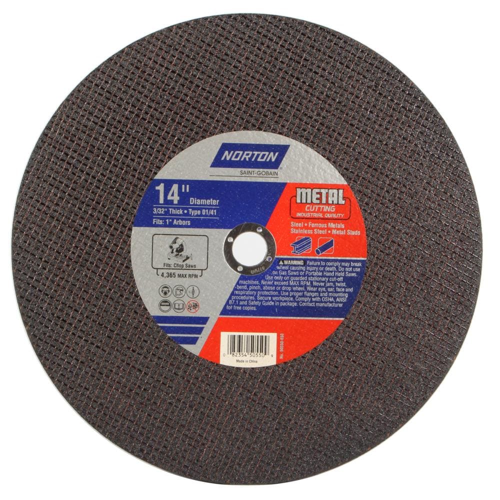 14-in Bonded Abrasive Chop Saw Blade 50550-038