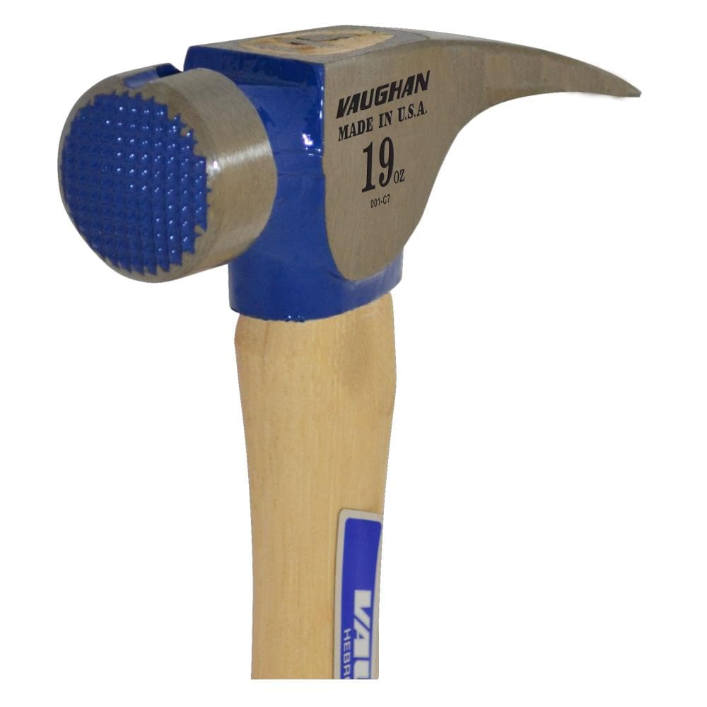 19-oz Milled Face Steel Head Wood Framing Hammer CF2