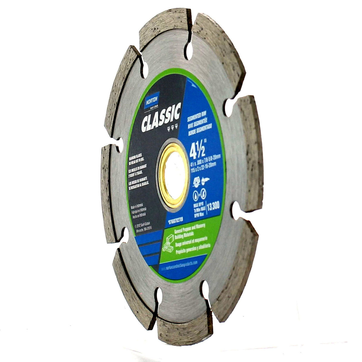 4-1/2-in Set-Tooth Diamond Circular Saw Blade Set (3-Pack) NOR-7660705344