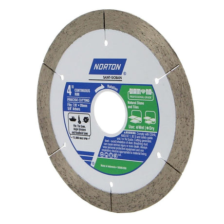 4-in Wet/Dry Continuous Rim Diamond Saw Blade 50500-038