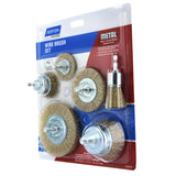 Coarse Wire Brush Wheel Assorted 6 Pack Electric Drill (6-Pack) 50589-038