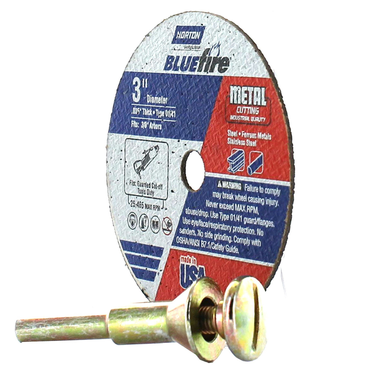 Blue Fire 3-in Bonded Abrasive Cut-off Wheel 50530-038