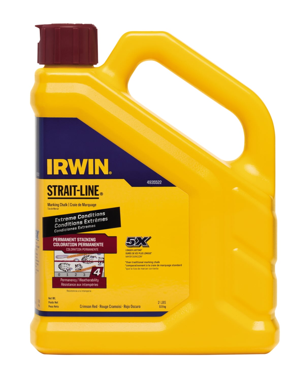 STRAIT-LINE 2-1/2-lb Permanent Staining Line Chalk 4935522