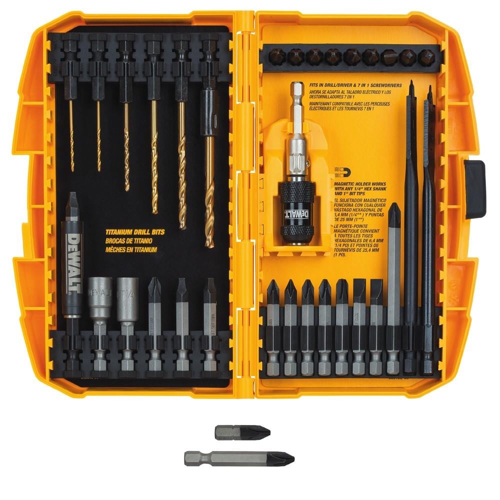 TOUGH GRIP Screwdriver Bit Set (35-Piece) DWAF1235RLTG