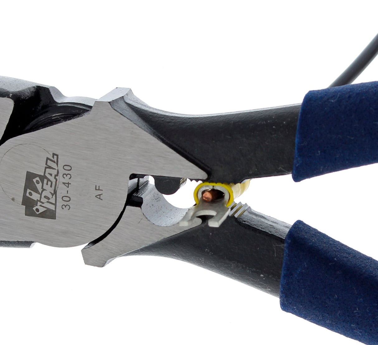 Fish Tape Puller 9.5-in Electrical Lineman Pliers Wire Cutter 30-430