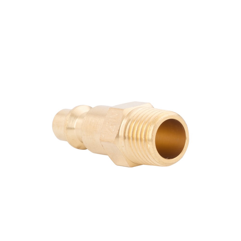 Brass NPT Plug (M)-1/4-in Industrial SGY-AIR31NB