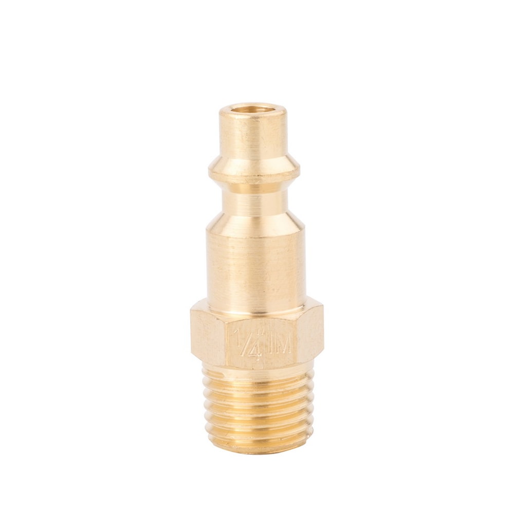 Brass NPT Plug (M)-1/4-in Industrial SGY-AIR31NB