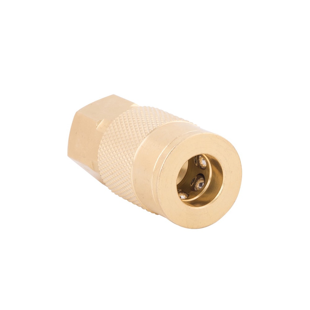 Brass Coupler (F) 1/4-in Industrial SGY-AIR23NB