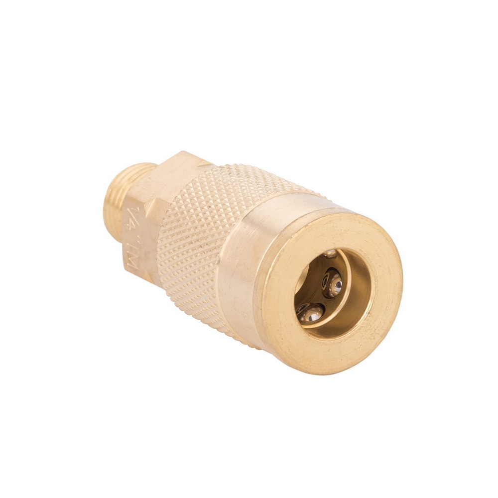 Brass Coupler (M) 1/4-in Industrial SGY-AIR24NB