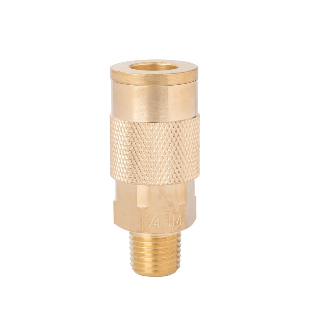 Brass Coupler (M) 1/4-in Industrial SGY-AIR24NB