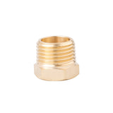 NPT Brass Bushing Adapter 1/2-in (M) x 1/4-in (F) SGY-AIR54NB