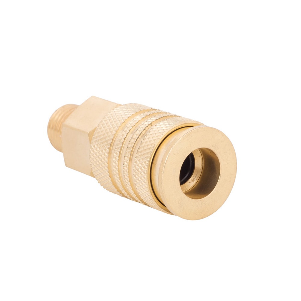 Brass NPT Coupler (M) 1/4-in Universal SGY-AIR203