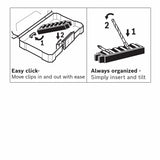 Custom case 1/4-in x 2-1/2-in Double-ended Impact Driver Bit (4-Piece) CCSDESQV2504