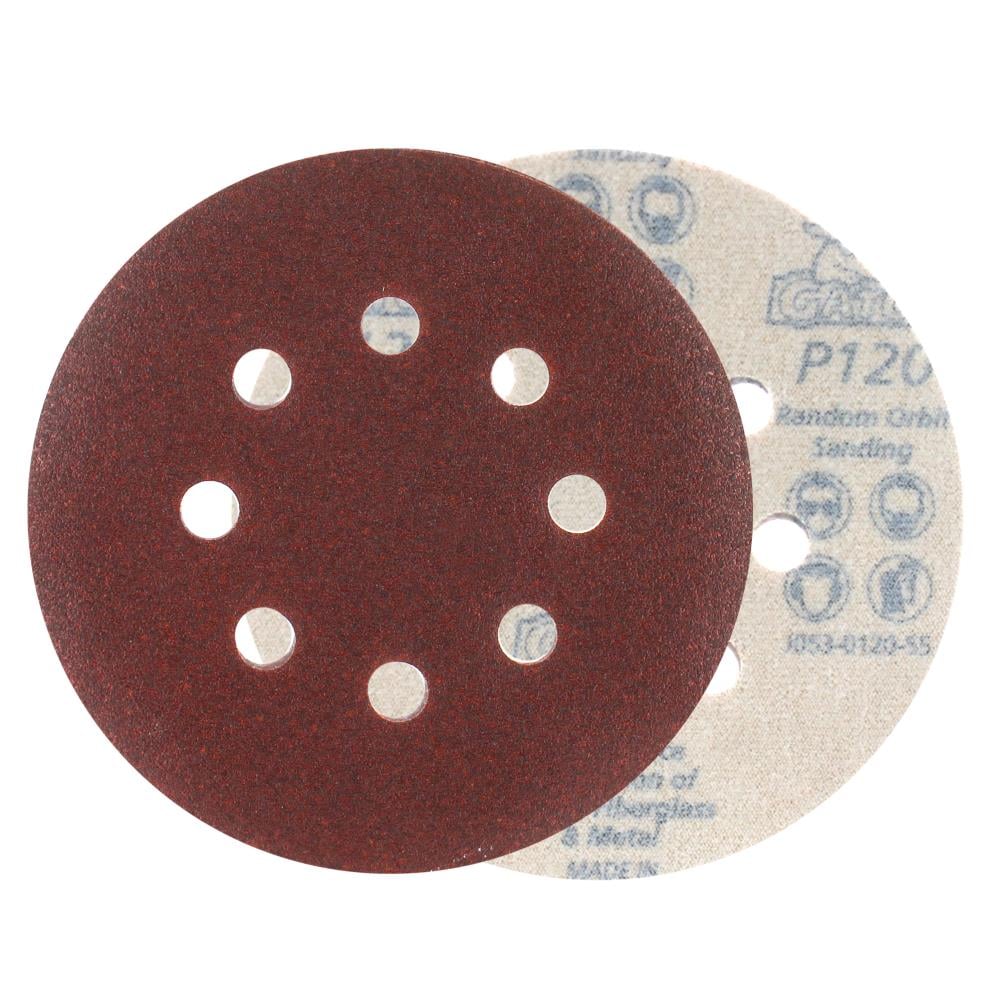 50-Piece Aluminum Oxide 120-Grit Disc Sandpaper 4342