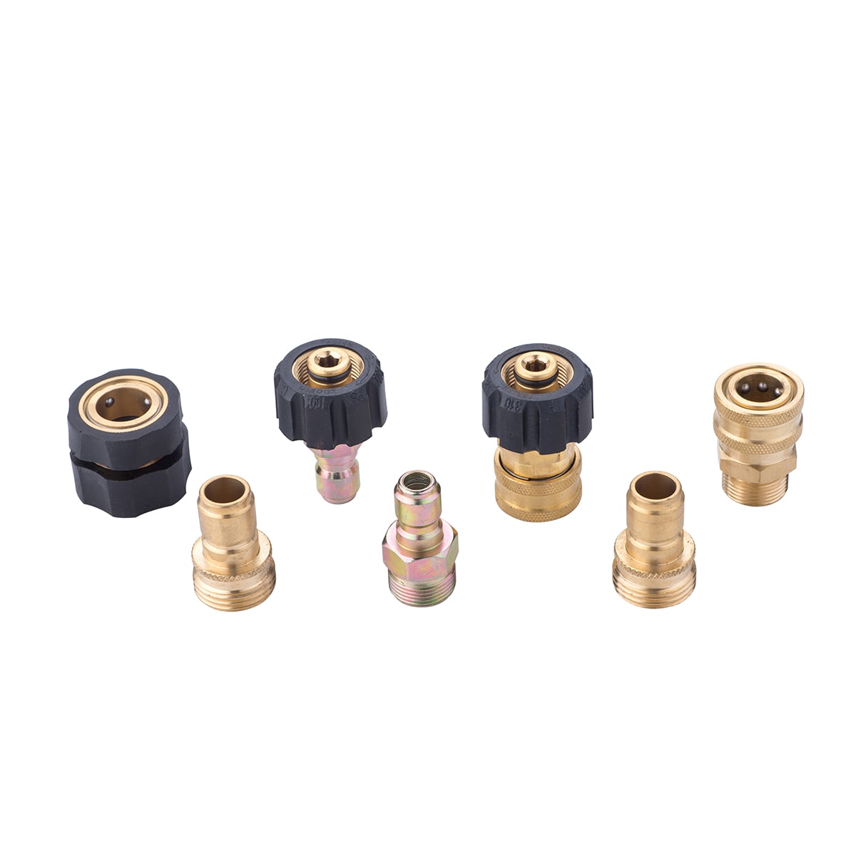 4500 PSI 3/8-in Brass Gas and Electric Pressure Washers Quick Disconnect Socket Set SGY-PWA78