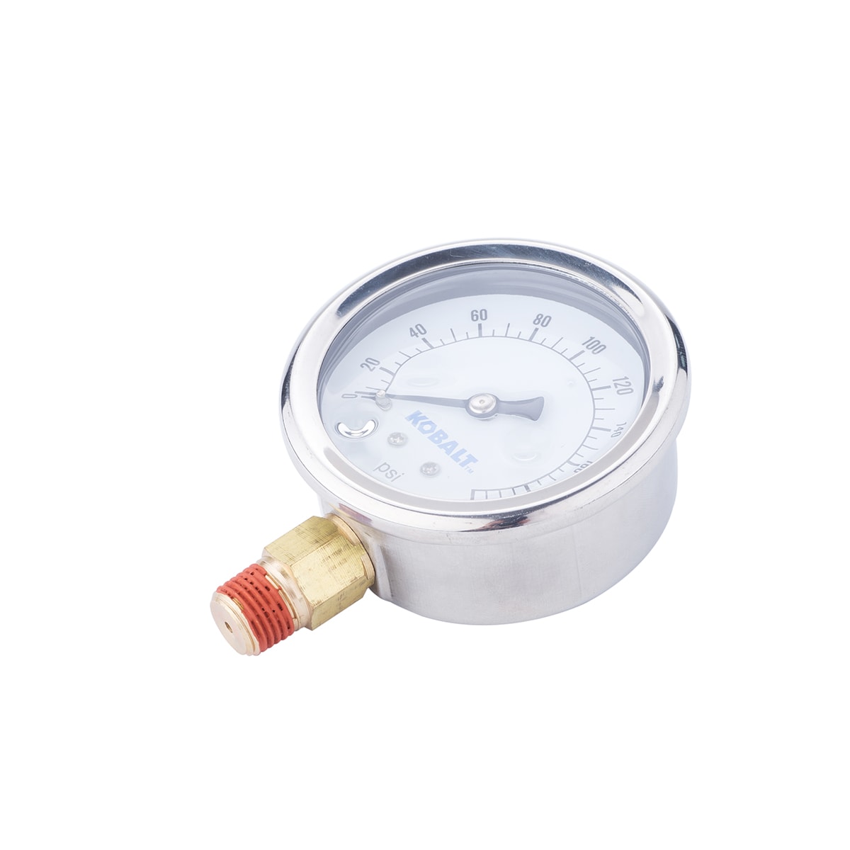 1/4 In. 200Psi Filled Bottom Mount-Gauge SGY-AIR239