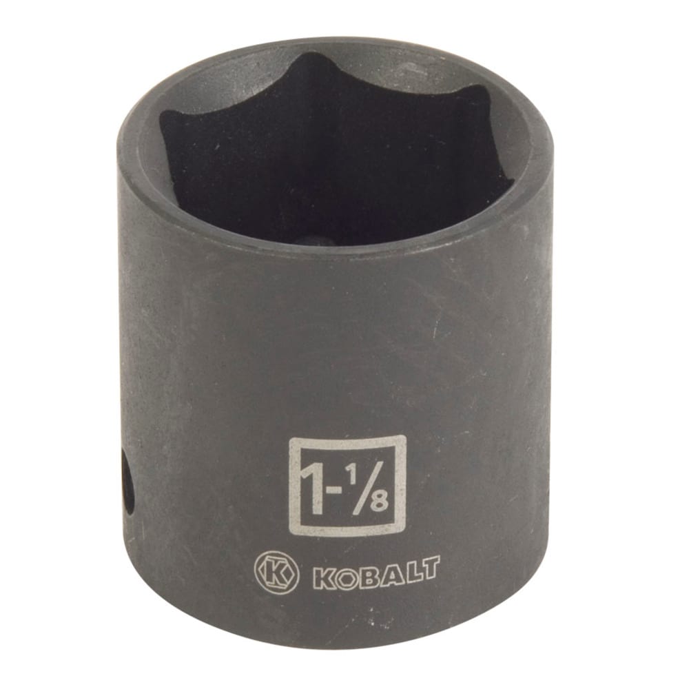 Standard (SAE) 1/2-in Drive 1-1/8-in 6-point Impact Socket 85315