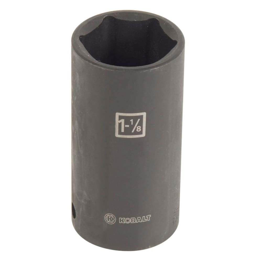 Standard (SAE) 1/2-in Drive 1-1/8-in 6-point Impact Socket 85370