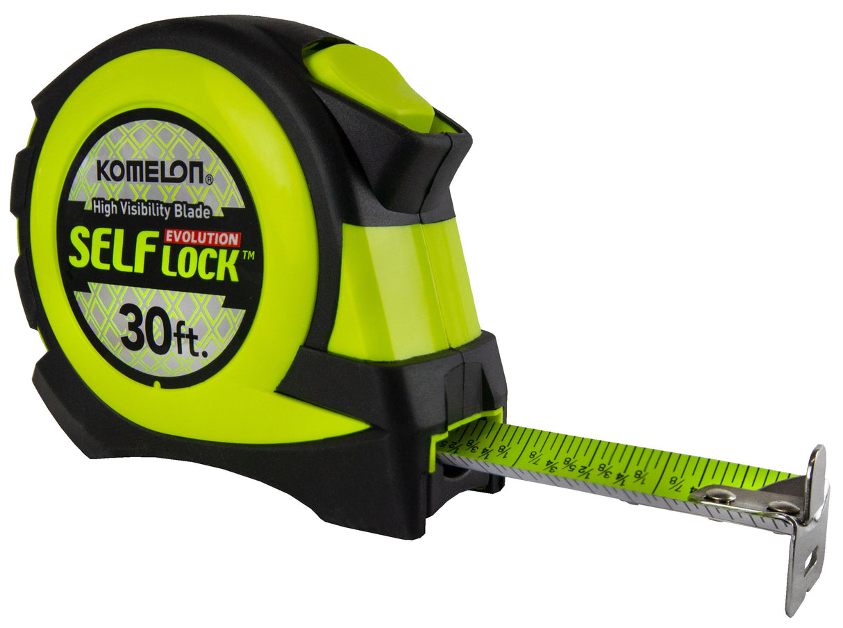 Self-Lock Evolution 30-ft Auto Lock Tape Measure L4830HV