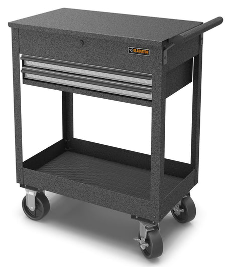 36-in 2-Drawer Shelf Utility Cart GAMT28KDFG