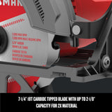 15-Amp 7-1/4-in Corded Circular Saw CMES510