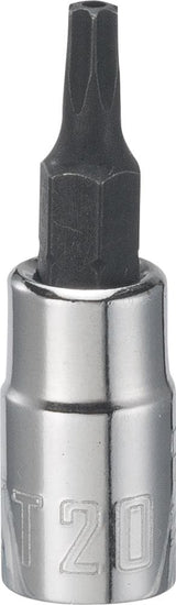 1/4-in Drive Tt20 Tamper-proof Torx Bit Driver Socket CMMT42617