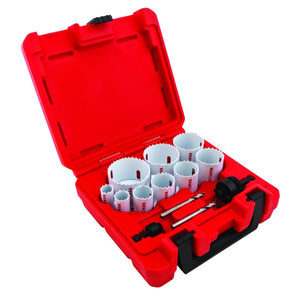 Bi-metal Arbored Hole Saw Set (13-Piece) with Hard Case CMAH1SET13