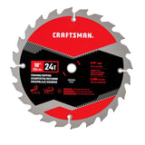 10-in 24-Tooth Rough Finish Carbide Miter/Table Saw Blade CMAS21024