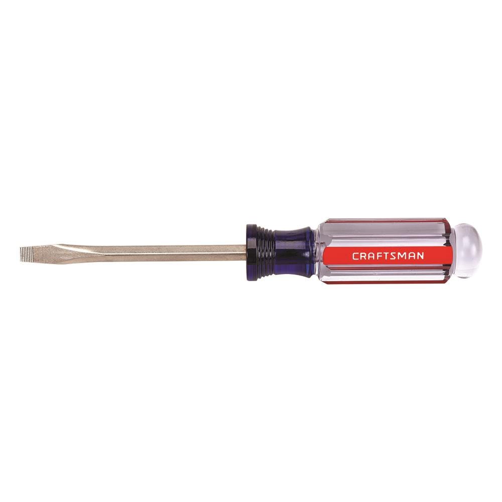 Acetate Handle Slottedhead Screwdriver CMHT65014