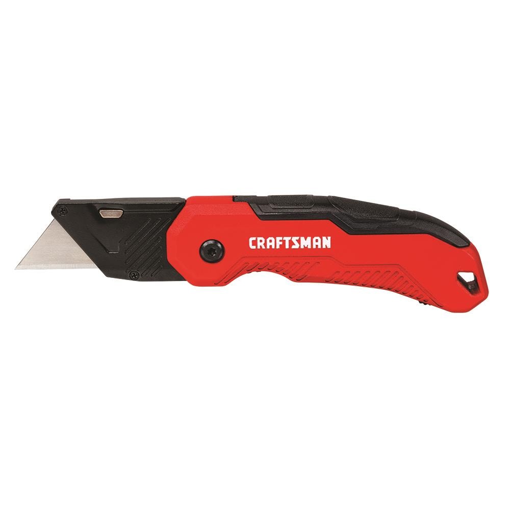 3/4-in 1-Blade Folding Utility Knife with On Tool Blade Storage CMHT10930