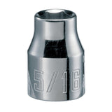 3/8-in Drive Standard (SAE) 5/16-in Shallow Socket CMMT43000