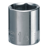 1/4-in Drive Metric 14mm Shallow Socket CMMT43512