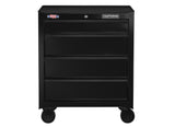 1000 Series 26.5-in W x 32.5-in H 4-Drawer Steel Rolling Tool Cabinet (Black) CMST22741BK