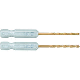 2-Piece 5/64-in x 2-1/2-in Titanium Nitride Coated Hss Jobber Length Twist Drill Bit CMAM1305