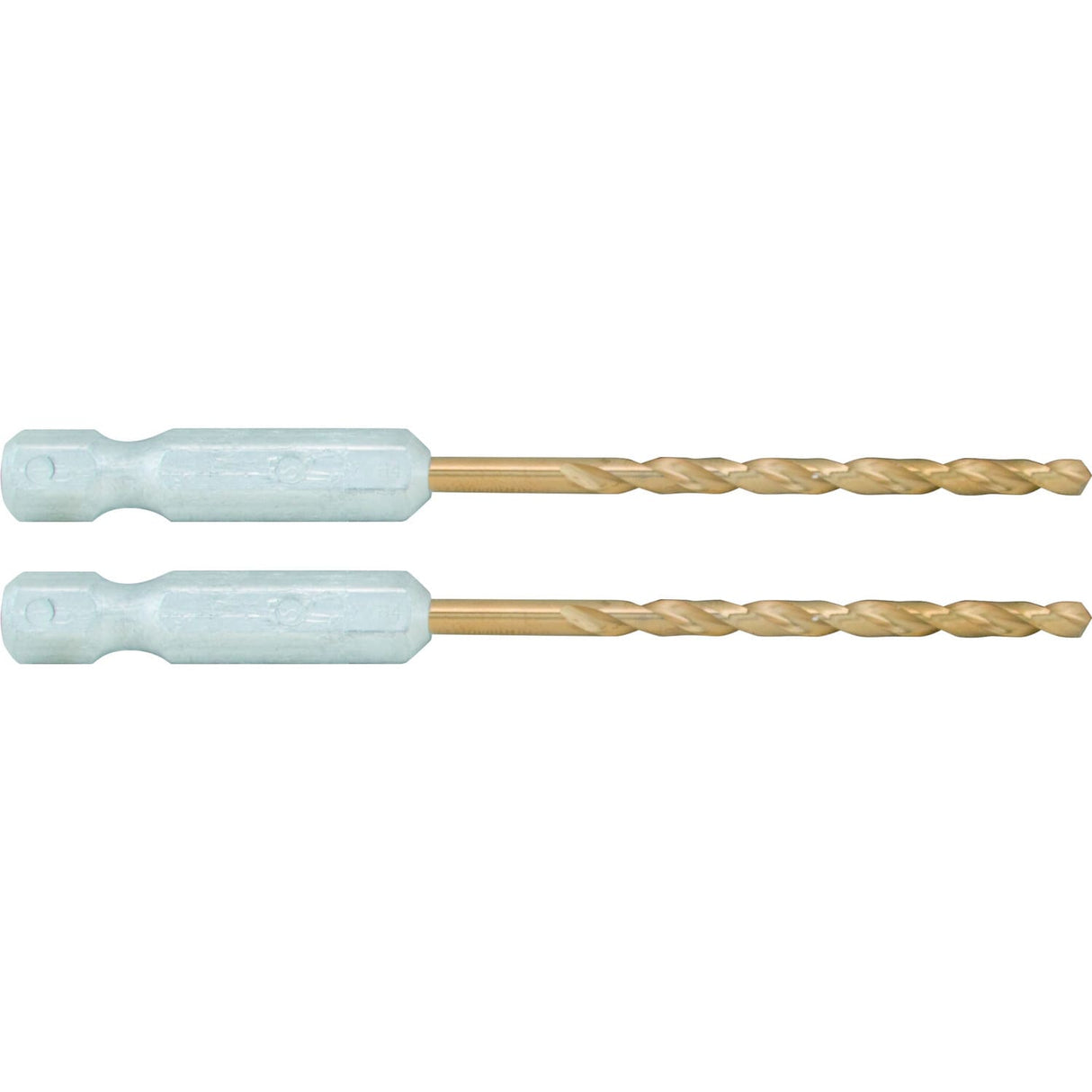 2-Piece 7/64-in x 2-5/8-in Titanium Nitride Coated Hss Jobber Length Twist Drill Bit CMAM1307