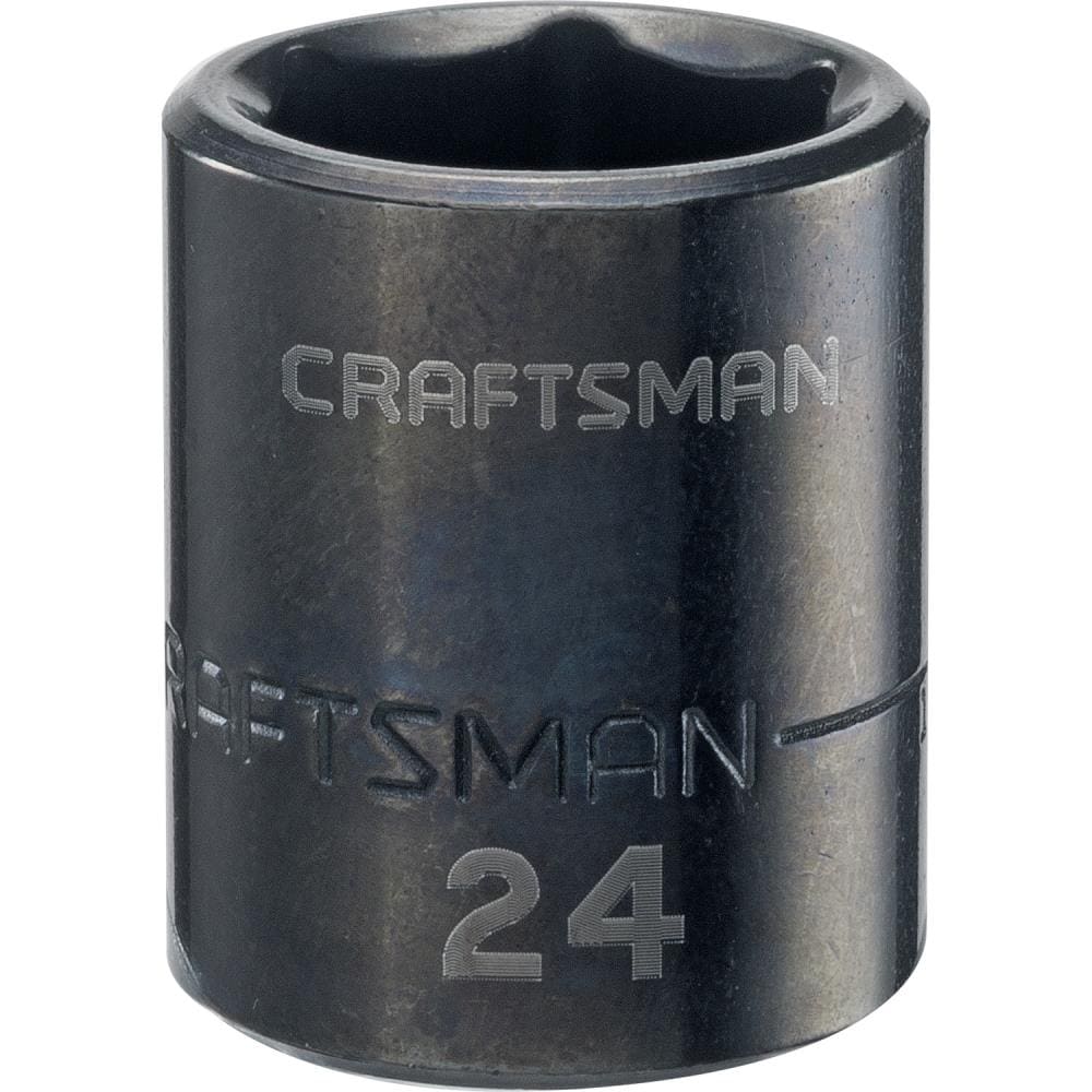 Metric 1/2-in Drive 24Mm 6-point Impact Socket CMMT15870