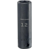 Metric 3/8-in Drive 12Mm 6-point Impact Socket CMMT15901