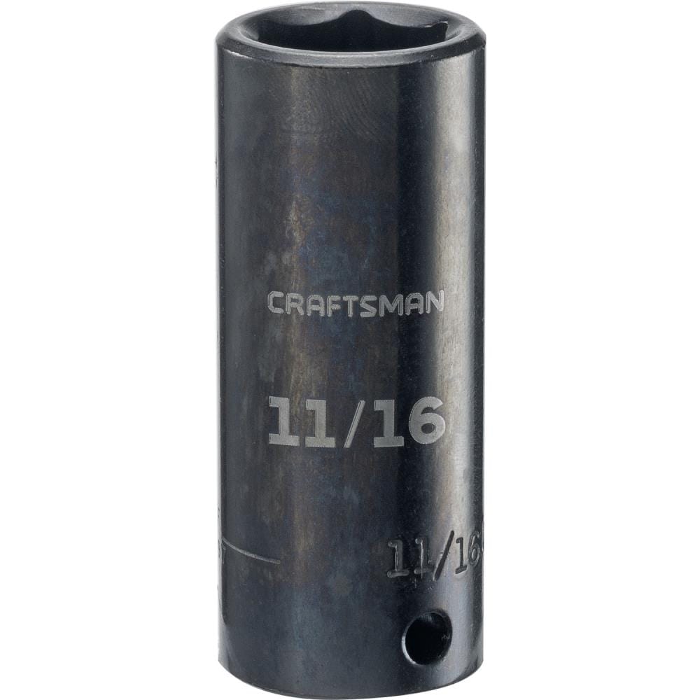 Standard (SAE) 3/8-in Drive 11/16-in 6-point Impact Socket CMMT15897