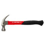 16-oz Smooth Face Steel Head Fiberglass Claw Hammer CMHT51398